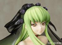 复活的鲁路修：标价两千土豪专属LL和CC黑色婚纱礼服手办赏析