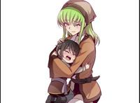 《叛逆的鲁路修》C.C.复活幼年鲁路修，看不老魔女是如何带娃的