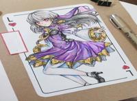 当动漫角色进入扑克牌，《火影忍者》帅气，炭治郎兄妹惊艳