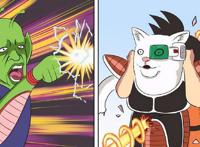 本以为只是一张魔性表情包，结果衍生出这么多动漫版本