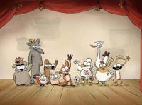 《大坏狐狸的故事》小故事，小色调，大演绎！