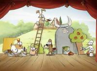 《大坏狐狸的故事》小故事，小色调，大演绎！