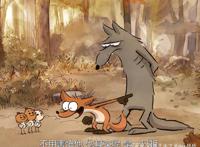 大坏狐狸的故事法式温馨适合大朋友、小朋友