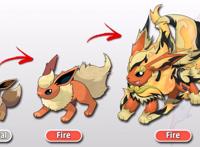 精灵宝可梦：伊布Mega进化，仙子伊布深中我心，叶伊布是草中精灵