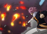 《妖精的尾巴最终季》：纳兹对格雷说：“看，我抓到一万落单的”