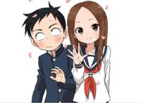 动漫《擅长捉弄的高木同学》，西片是个很一般的男孩，脾气好