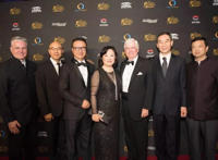 第二届“金色银幕奖”洛杉矶盛大开幕好莱坞华裔著名演员卢燕女士获得终身成就奖