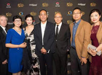 第二届“金色银幕奖”洛杉矶盛大开幕好莱坞华裔著名演员卢燕女士获得终身成就奖