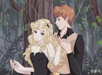 当迪士尼公主换画风，王子公主都变日漫风，茉莉和白雪都很会撩