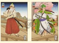 “武士风”的日漫人物真辣眼睛，《复联》英雄变武士？认不出来！