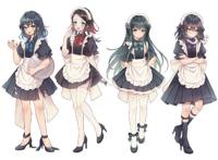 画女硬说男的《鬼灭》角色，换上女仆装，他们明明就是女的！