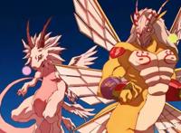 数码宝贝：四大龙神有多强？神龙兽超越皇骑，千年兽甘拜下风