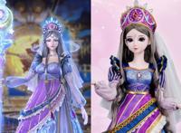 当叶罗丽仙子变芭比娃娃，灵公主垫底，冰公主第三，第一神还原