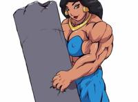 迪士尼公主变身金刚芭比，网友直呼辣眼睛！