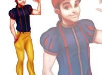 “性转”后的迪士尼公主，“丑”得难分伯仲，灰姑娘都变成肌肉男