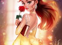 迪士尼公主碰上“芭比娃娃”画风，秒变幼齿小女孩，但身材真不像