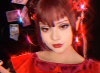 宝藏女孩仿妆叶罗丽角色，陈思思太俏皮，冰公主超还原