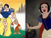 当迪士尼公主变成金刚芭比画风，茉莉轻松举起大树，白雪公主毁了