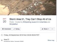 70多万网友要组团去51区找外星人？美国空军发言人发话了