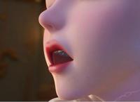 露出侧脸的叶罗丽美女，冰公主显得很可爱，火公主显得很神秘