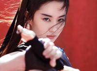 刘亦菲花木兰亮相，红衣赛血的英气女将军，剧组阵容太强大