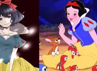 当迪士尼公主变成了日本画风，蒂安娜萌萌哒，花木兰太漂亮！