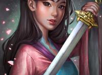 不同版本的花木兰你见过几个？黑化版太惊艳，战士版霸气美丽并存