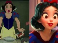 当2D的迪士尼公主变成3D，白雪公主变美，木兰变化不大