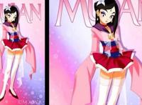 当迪士尼公主变成了日本画风，爱丽丝萌萌哒，花木兰更性感了！