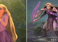 当迪士尼公主变成DOTA2英雄，艾莎是冰女无疑，花木兰化身龙骑士