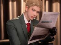 第一男装大佬熊祁变无能奶爸？Cos间谍过家家，被怀中婴儿吐一身