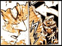 我的英雄学院漫画251话情报：绿谷和爆豪击败对手，安德瓦被震撼