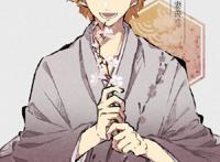 和服风的《鬼灭》主角团，善逸手持樱花独自美丽，猪头笑得像坏蛋