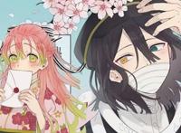 当九柱和三小强穿上和服时，善逸的画风真是爱了，蛇柱与恋柱很搭