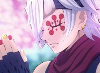 鬼灭之刃：三小强完美配合，猪猪的摩擦运动拿下堕姬的头抱起就跑