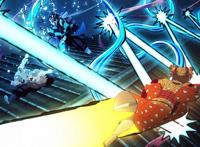 鬼灭之刃：三小强完美配合，猪猪的摩擦运动拿下堕姬的头抱起就跑