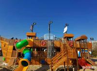 浙江杭州室内儿童游乐园海盗船风格怎么装修