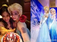 五位女明星COS的冰雪女王，BABY美目盼兮，迪丽热巴气场十足！