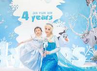 五位女明星COS的冰雪女王，BABY美目盼兮，迪丽热巴气场十足！