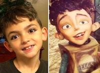 动画中3D人物变成现实“真人”之后，冰雪女王太美，闪电太可爱！