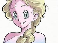 假如日漫大神画冰雪女王艾莎，海贼版像大妈女儿，龙珠神似布玛