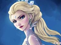 不同画风的艾莎你见过吗？卫国战士最是霸气，萌系少女最让人心动