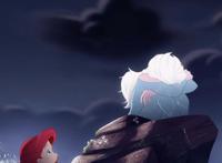 隐藏在《冰雪奇缘2》预告中的巧合，艾莎和小美人鱼进行世纪交谈