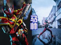 三大马帅铠甲，地狱风格最吸引人，以灰红为主，好像归来的恶魔！