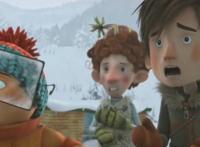 动画电影《冰雪大作战2》上映当天，还真的下了一场大雪