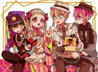 地缚少年花子君动漫壁纸:超帅花子君,精选p站插画高清美图