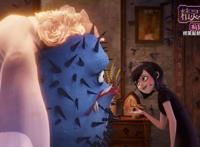 好莱坞合家欢动画电影《精灵旅社3：疯狂假期》热映中朋克少女变身“新娘安抚师”