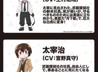 衍生漫改动画《文豪野犬汪！》主视觉图公开