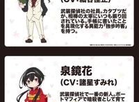 衍生漫改动画《文豪野犬汪！》主视觉图公开