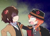 文豪野犬汪：第2话已更新，双黑掐架，赏花篇和浴池篇上线